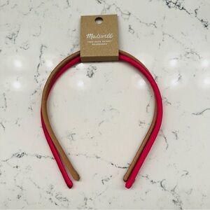 NWT Madewell Two Pack Skinny Headbands